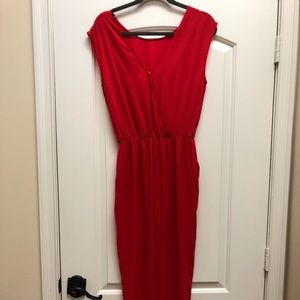 Zara Red Jumpsuit/Romper